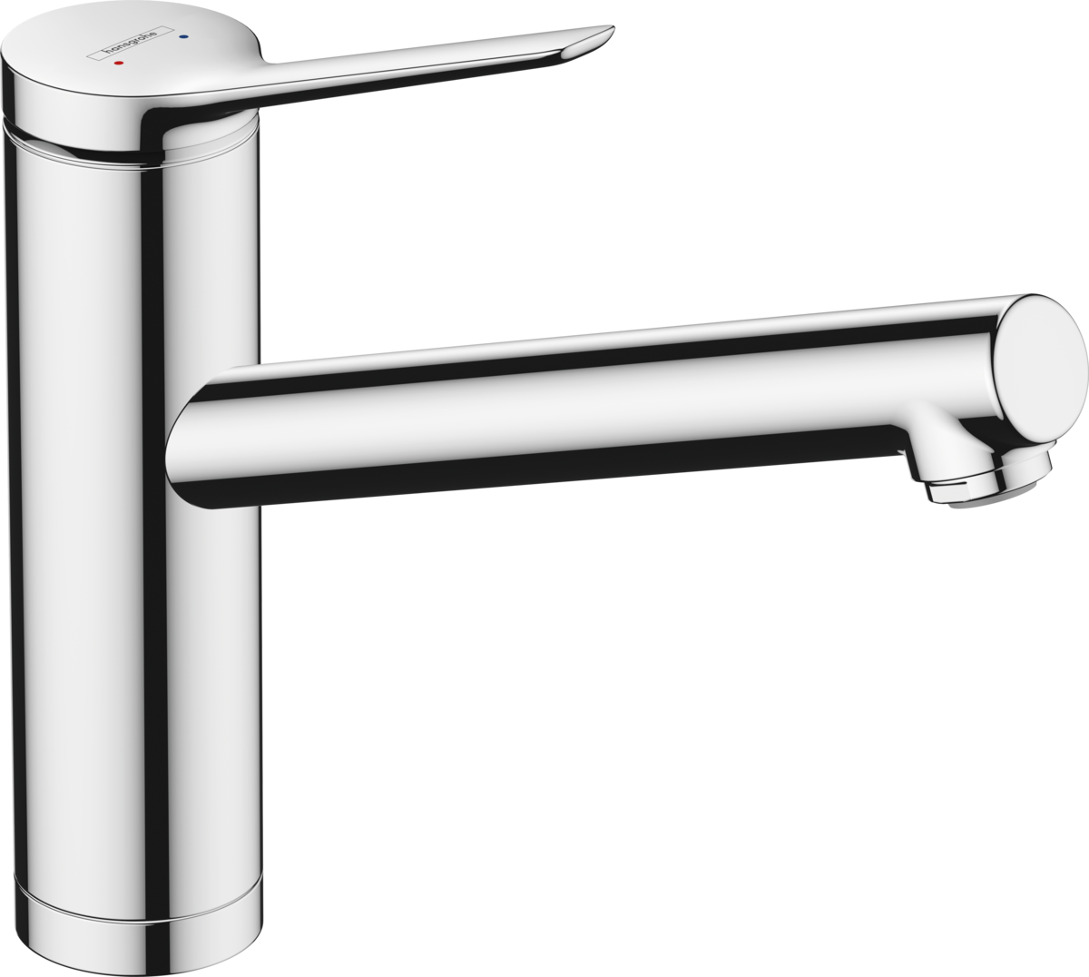 Hansgrohe Zesis M33 Single Lever Kitchen Mixer 160 Installation In Front Of A Window 1jet - Chrome - 74805000