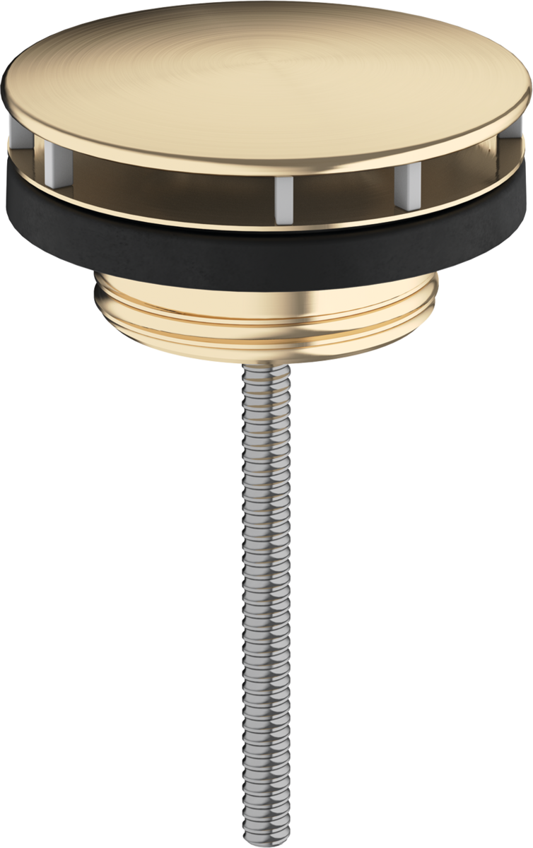Hansgrohe Waste Set non-closing washbasin drain in brushed bronze finish
