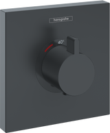 Hansgrohe ShowerSelect Thermostatic Mixer Highflow For Concealed Installation - Matt Black - 15760670