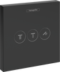 Hansgrohe ShowerSelect Valve For Concealed Installation For 3 Outlets - Matt Black - 15764670