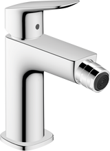 Hansgrohe Logis Single Lever Bidet Mixer 110 Fine With Pop-up Waste Set - Chrome - 71201000