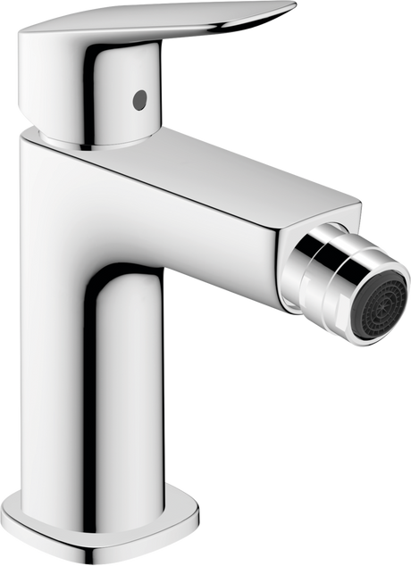 Hansgrohe Logis Single Lever Bidet Mixer 110 Fine With Pop-up Waste Set - Chrome - 71201000