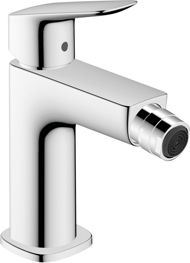 Hansgrohe Logis Single Lever Bidet Mixer 110 Fine With Pop-up Waste Set - Chrome - 71201000