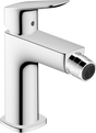 Hansgrohe Logis Single Lever Bidet Mixer 110 Fine With Pop-up Waste Set - Chrome - 71201000