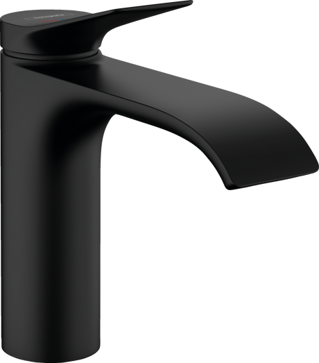 Hansgrohe Vivenis Single Lever Basin Mixer 110 Coolstart With Pop-up Waste Set - Matt Black - 75023670