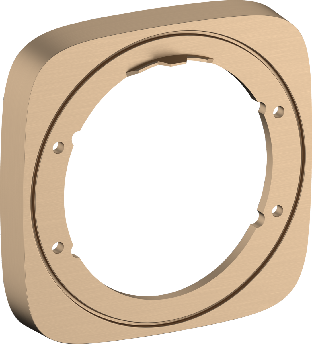 Hansgrohe Puravida Extension Element 157 X 157 mm - Brushed Bronze - 15597140