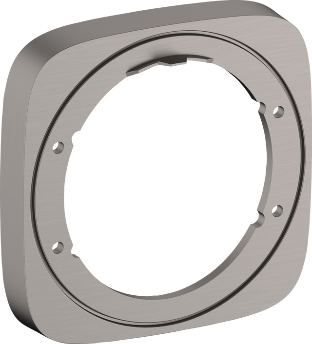 Hansgrohe Puravida Extension Element 157 X 157 mm - Brushed Black Chrome - 15597340