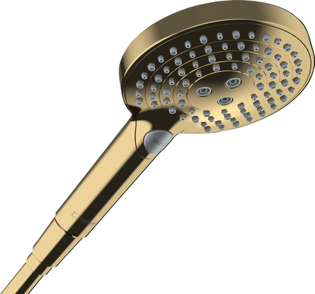 Hansgrohe Raindance Select S Hand Shower 120 3jet PowderRain - Polished Gold Optic - 26014990
