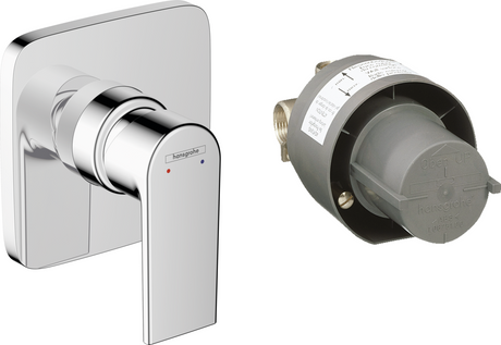Hansgrohe Vernis Shape Shower mixer set for concealed installation - Chrome -  71662000