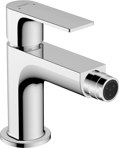 Hansgrohe Rebris E Single Lever Bidet Mixer With Metal Pop-up Waste Set - Chrome - 72213000