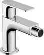 Hansgrohe Rebris E Single Lever Bidet Mixer With Metal Pop-up Waste Set - Chrome - 72213000