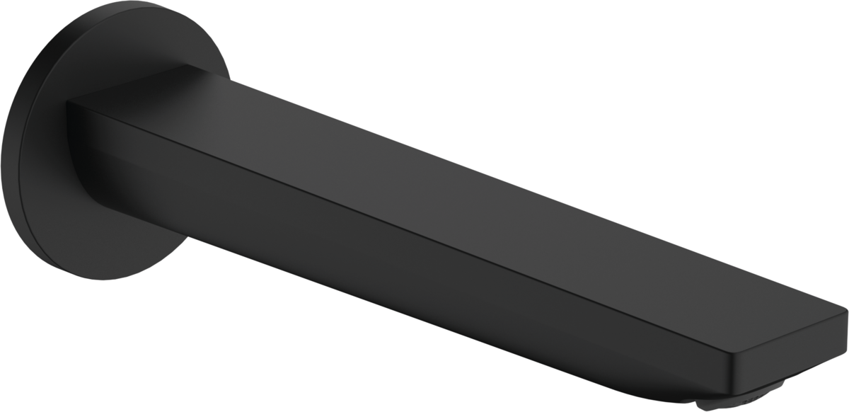 Hansgrohe Rebris E Bath Spout - Matt Black - 72431670