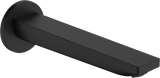 Hansgrohe Rebris E Bath Spout - Matt Black - 72431670