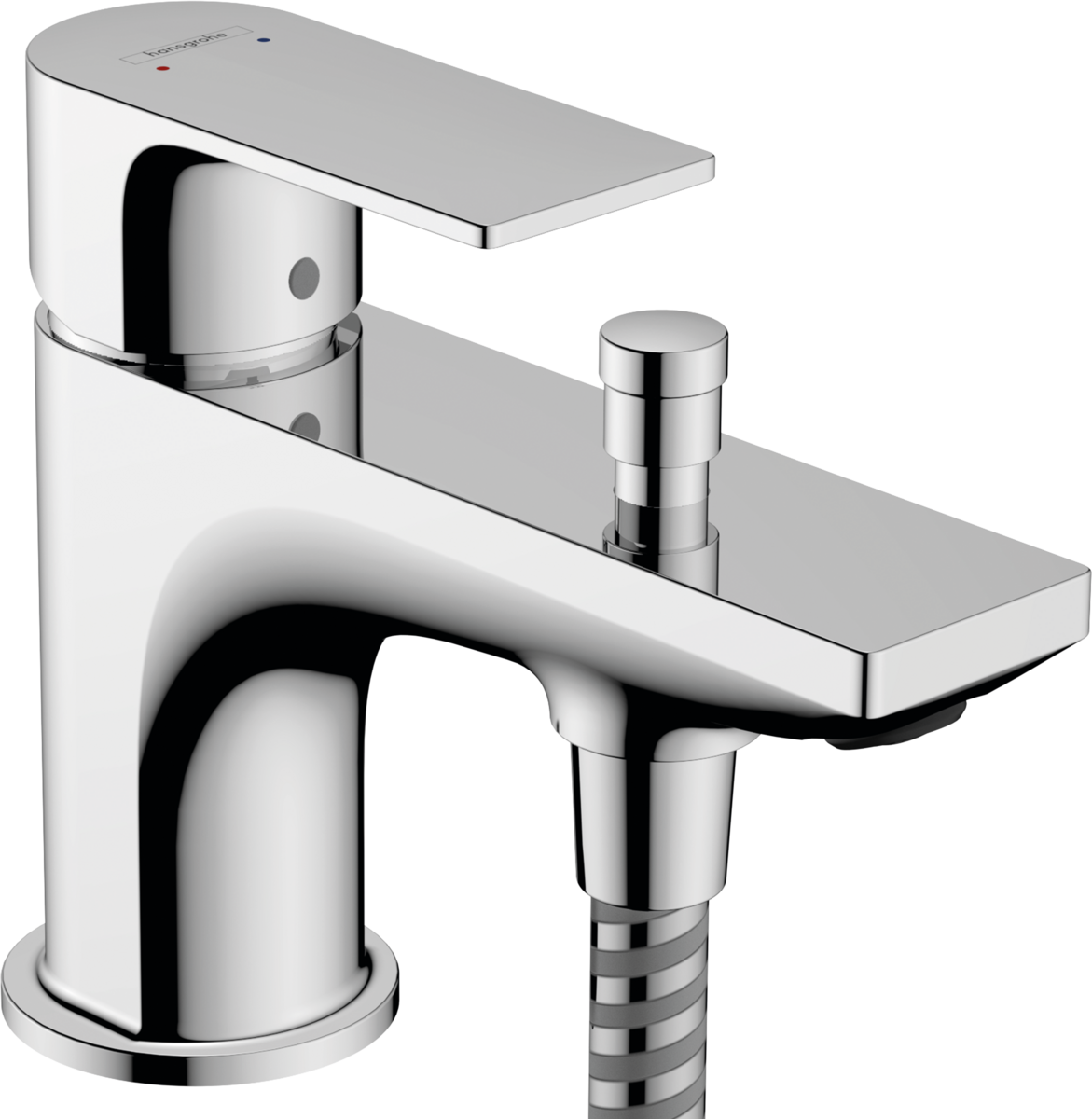 Hansgrohe Rebris E Single Lever Bath And Shower Mixer Monotrou With 2 Flow Rates - Chrome -  72437000