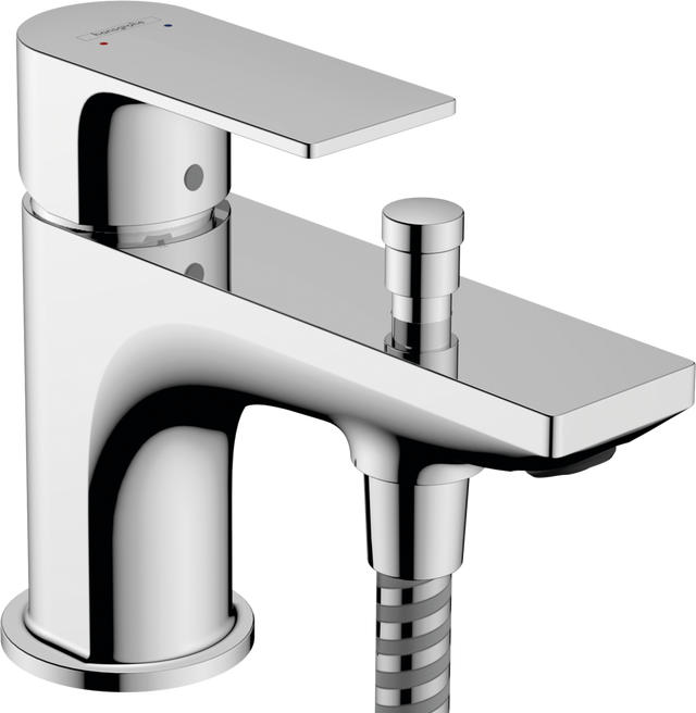 Hansgrohe Rebris E Single Lever Bath And Shower Mixer Monotrou With 2 Flow Rates - Chrome -  72437000