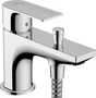 Hansgrohe Rebris E Single Lever Bath And Shower Mixer Monotrou With 2 Flow Rates - Chrome -  72437000