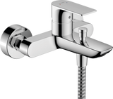 Hansgrohe Rebris E Single Lever Bath Mixer For Exposed Installation - Chrome - 72450000