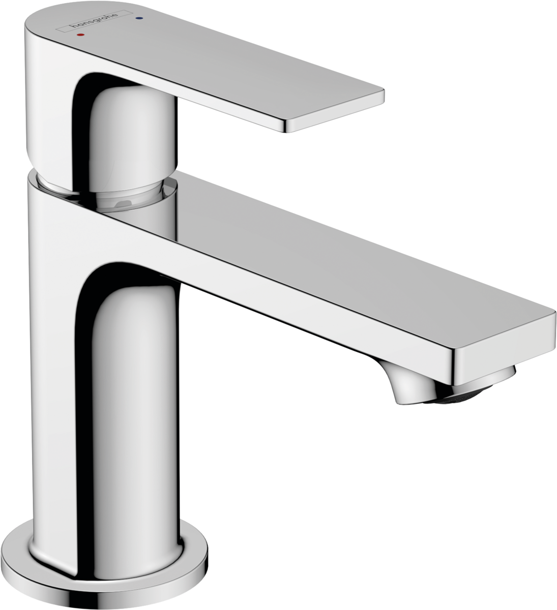 Hansgrohe Rebris E Single Lever Basin Mixer 80 With Pop-up Waste Set - Chrome - 72550000