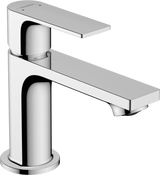 Hansgrohe Rebris E Single Lever Basin Mixer 80 With Pop-up Waste Set - Chrome - 72550000