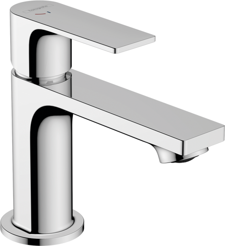 Hansgrohe Rebris E Single Lever Basin Mixer 80 Coolstart With Metal Pop-up Waste Set - Chrome - 72585000