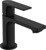 Hansgrohe Rebris E Single Lever Basin Mixer 80 Coolstart With Pop-up Waste Set - Matt Black - 72553670