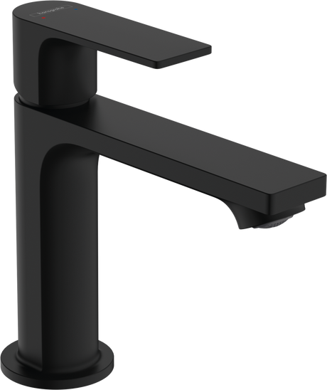 Hansgrohe Rebris E Single Lever Basin Mixer 110 With Pop-up Waste Set - Matt Black -72557670