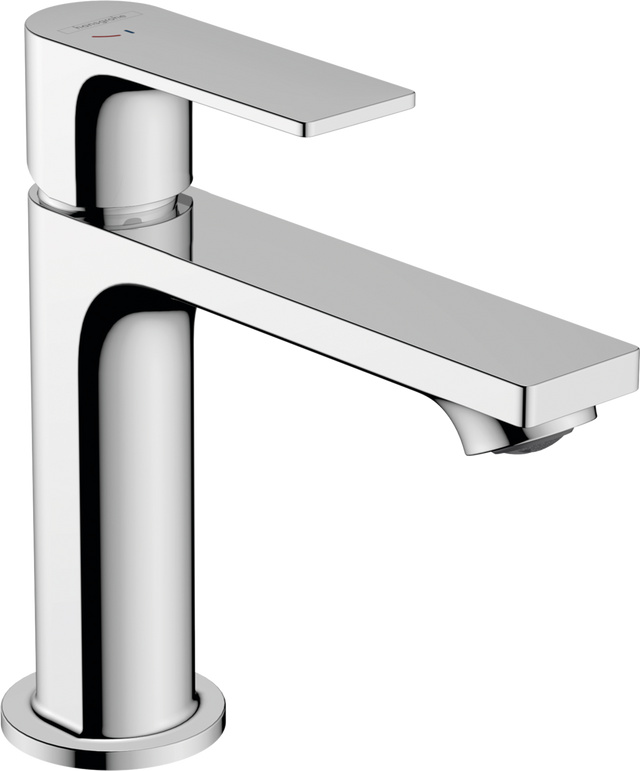 Hansgrohe Rebris E Single Lever Basin Mixer 110 Coolstart Ecosmart+ With Pop-up Waste Set - Chrome - 72589000