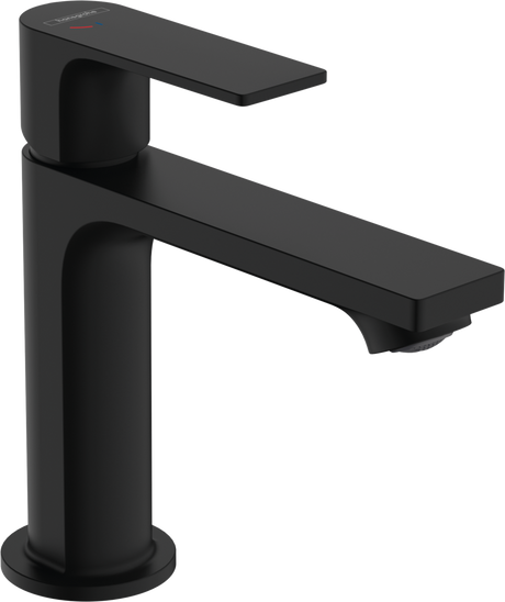 Hansgrohe Rebris E Single Lever Basin Mixer 110 Coolstart With Pop-up Waste Set - Matt Black - 72559670