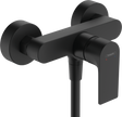 Hansgrohe Rebris E Single Lever Shower Mixer For Exposed Installation - Matt Black - 72650670