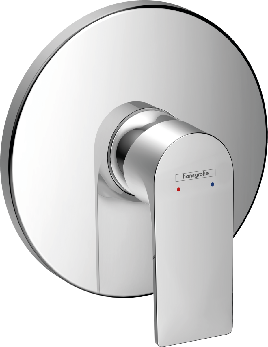 Hansgrohe Rebris E Single Lever Shower Mixer For Concealed Installation For Ibox Universal - Chrome - 72668000