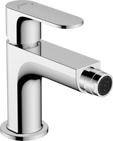 Hansgrohe Rebris S Single Lever Bidet Mixer With Pop-up Waste Set - Chrome - 72210000