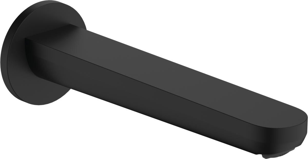 Hansgrohe Rebris S Bath Spout - Matt Black - 72430670