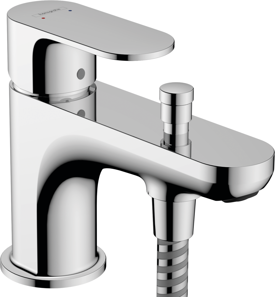 Hansgrohe Rebris S Single Lever Bath And Shower Mixer Monotrou With 2 Flow Rates - Chrome - 72436000