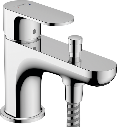 Hansgrohe Rebris S Single Lever Bath And Shower Mixer Monotrou With 2 Flow Rates - Chrome - 72436000