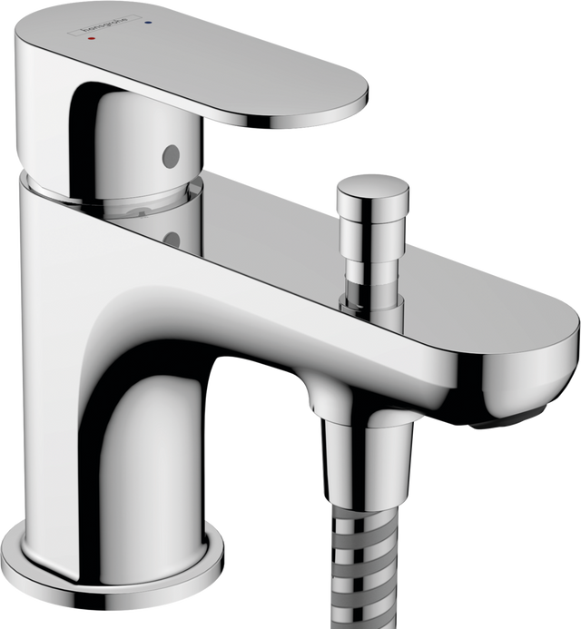 Hansgrohe Rebris S Single Lever Bath And Shower Mixer Monotrou With 2 Flow Rates - Chrome - 72436000