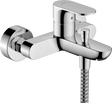 Hansgrohe Rebris S Single Lever Bath Mixer For Exposed Installation With 2 Flow Rates - Chrome -72443000