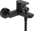 Hansgrohe Rebris S Single Lever Bath Mixer For Exposed Installation With 2 Flow Rates - Matt Black -72443670