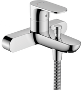Hansgrohe Rebris S Single Lever Bath Mixer For Exposed Installation With Centre Distance 153mm - Chrome - 72442000