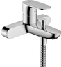 Hansgrohe Rebris S Single Lever Bath Mixer For Exposed Installation With Centre Distance 153mm - Chrome - 72442000