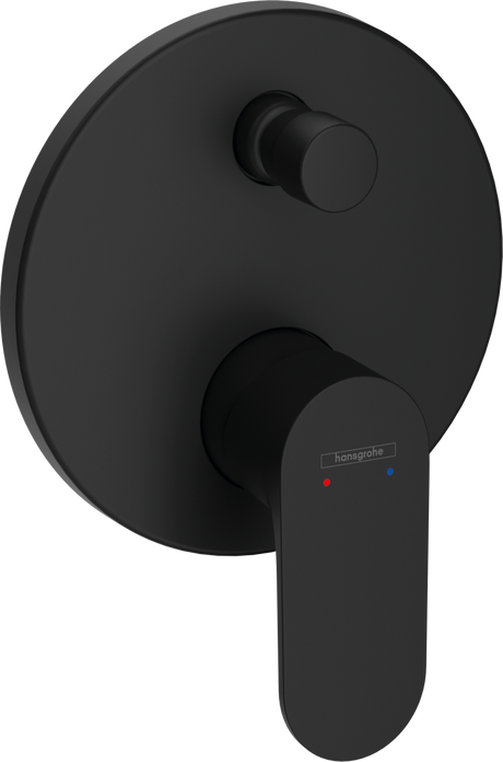 Hansgrohe Rebris S Single Lever Bath Mixer For Concealed Installation For Ibox Universal - Matt Black - 72467670