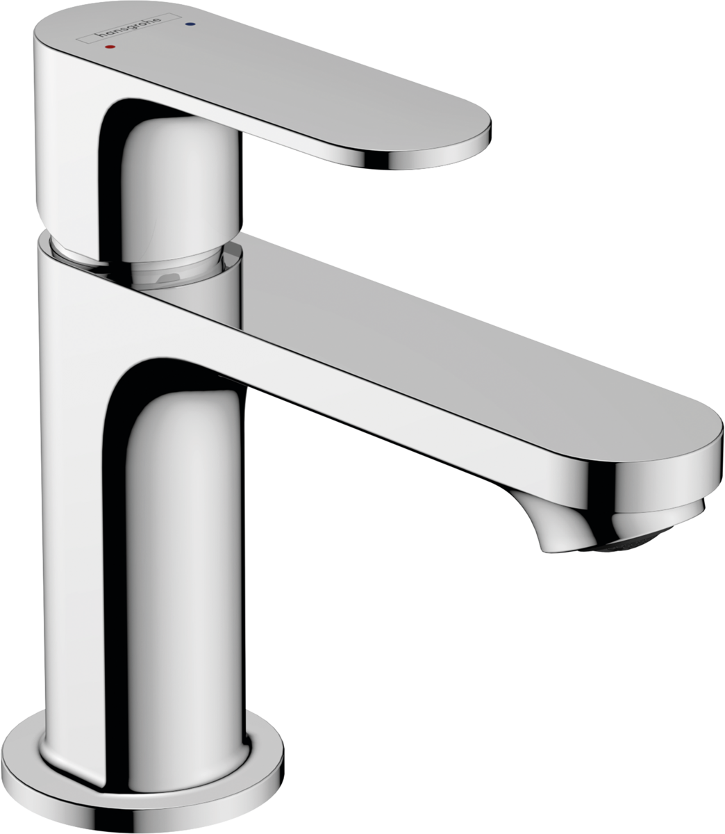 Hansgrohe Rebris S Single Lever Basin Mixer 80 With Pop-up Waste Set - Chrome - 72510000