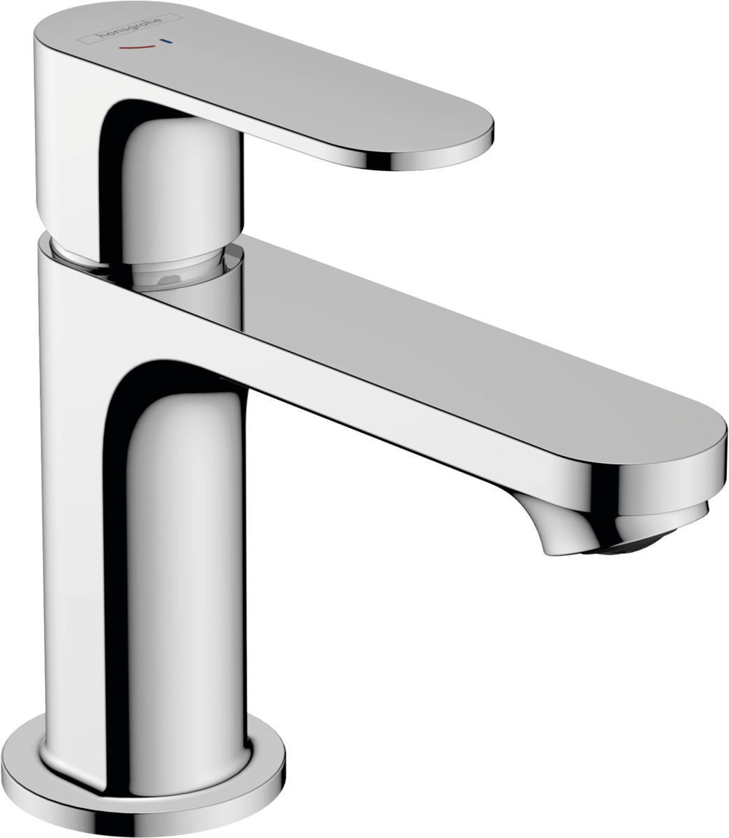Hansgrohe Rebris S Single Lever Basin Mixer 80 Coolstart With Pop-up Waste Set - Chrome - 72513000