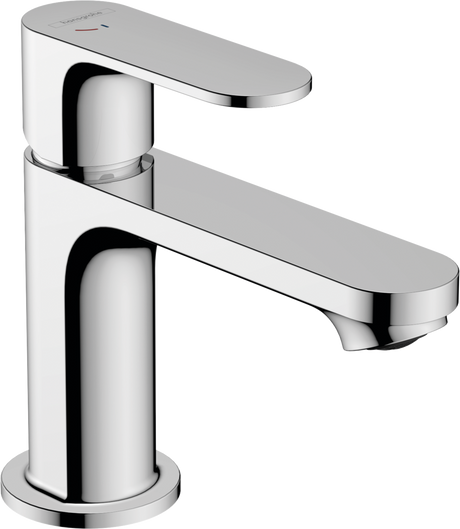 Hansgrohe Rebris S Single Lever Basin Mixer 80 Coolstart Without Waste Set - Chrome - 72514000