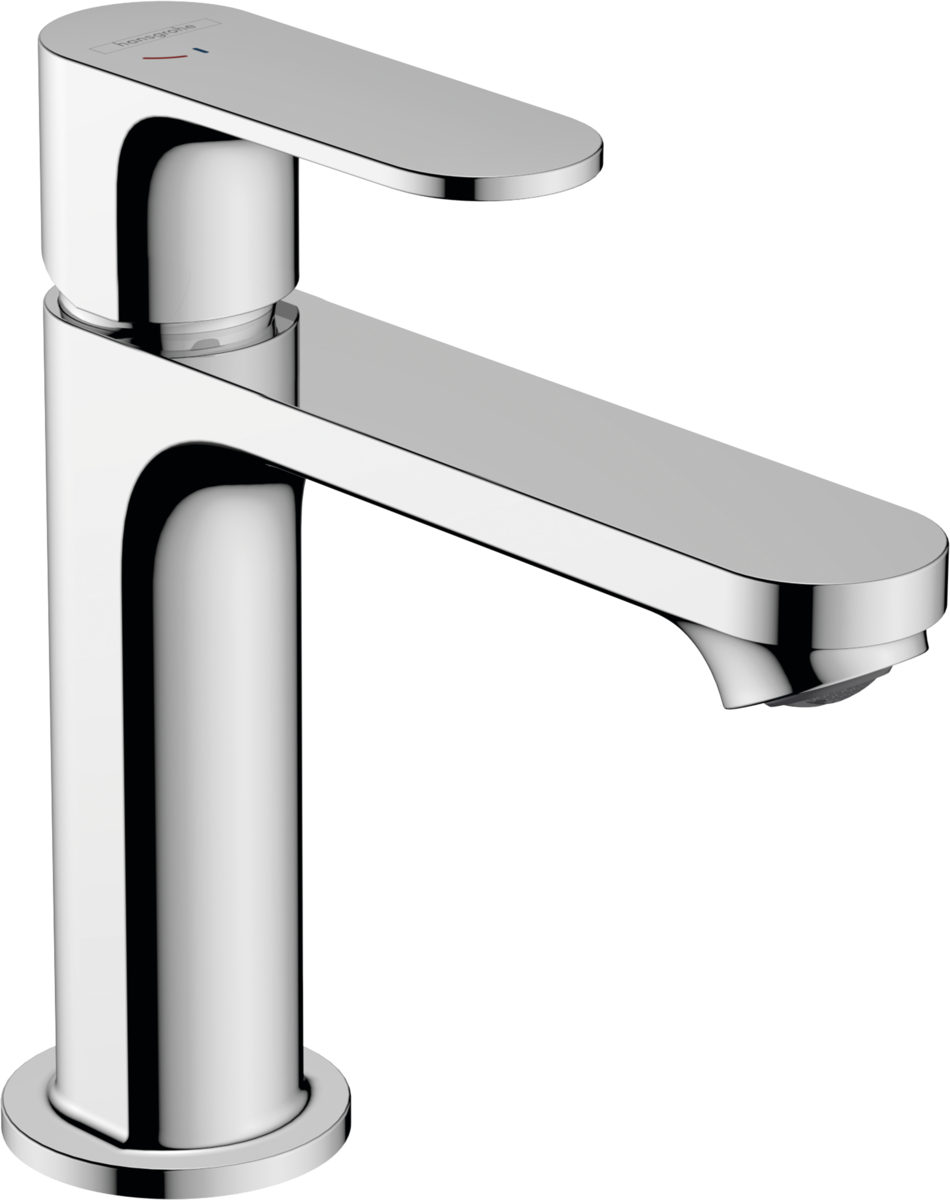 Hansgrohe Rebris S Single Lever Basin Mixer 110 Coolstart With Metal Pop-up Waste Set - Chrome - 72527000