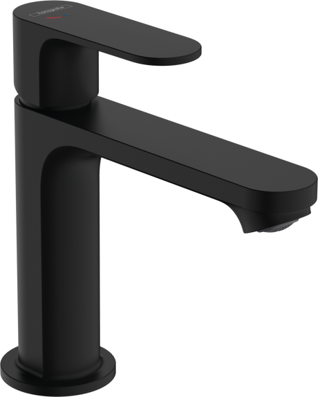 Hansgrohe Rebris S Single Lever Basin Mixer 110 Coolstart Ecosmart+ With Pop-up Waste Set - Matt Black - 72588670