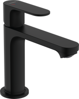 Hansgrohe Rebris S Single Lever Basin Mixer 110 Coolstart Without Waste Set - Matt Black - 72520670