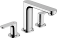 Hansgrohe Rebris S 3-hole Basin Mixer 110 With Pop-up Waste Set - Chrome - 72530000