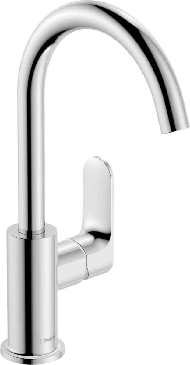 Hansgrohe Rebris S Single Lever Basin Mixer 210 With Swivel Spout And Pop-up Waste Set - Chrome -  72536000