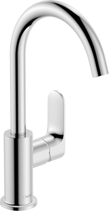 Hansgrohe Rebris S Single Lever Basin Mixer 210 With Swivel Spout And Pop-up Waste Set - Chrome -  72536000