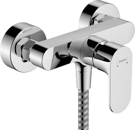 Hansgrohe Rebris S Single Lever Shower Mixer For Exposed Installation With 2 Flow Rates - Chrome - 72643000